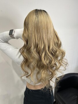 ヘアーデザイン ジェルム(Hair Design germe) ハイトーンにポイントローライト　#HIYORI#