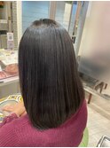 20代30代40代髪質改善カラーミルフィーユ透明感耳掛け小顔