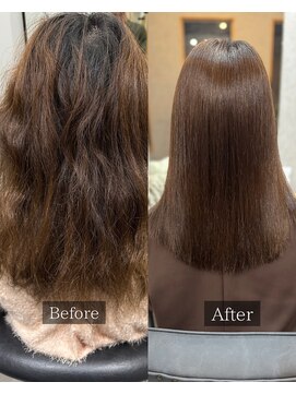 アベリア(ABELIA) 5ヶ月間の土台作りで柔らかく軽やか質感の美髪に!