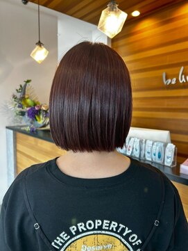 ビーグレイス シモエド店 髪質改善ボブ × 30代清楚系スタイル