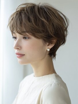 アルトリスト(Altruist Aging×HAIR&SPA) ☆イメチェンピンクベージュアンブレラカラー前髪クールショート