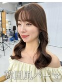 全国からお客様殺到！韓国風パーマコテ巻き風パーマ！