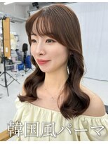 アミー 銀座(Ammy) 全国からお客様殺到!韓国風パーマコテ巻き風パーマ!