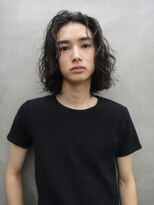 ソーコ 渋谷(SOCO)&nbsp;メンズカットメンズロングスパイラルパーマシャドウパーマ