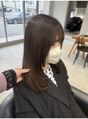 顔まわりレイヤースタイル