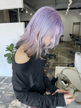 アイン(eim) シルバーラベンダー/デトックスケアブリーチカラー