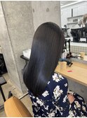 Ribbon Straight×艶感美容液care【表参道/髪質改善】