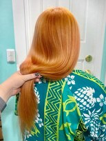 エターナルバイマティーナ(Eternal by MATINA)&nbsp;【ワンブリーチ×オレンジカラー】池袋美容室
