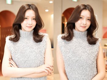 ジーナ セントラル銀座(Zina)の写真/[#艶カラー#明るい白髪染め]艶々な仕上がり♪【カット＋髪質改善inケアカラー￥8900】![銀座]