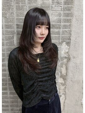 ハッシュ/レイヤー/韓国ヘア
