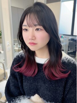 ノエラ(NOELA) グラデーションで作るカシスピンク!