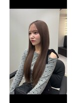 リノ(RLINO)&nbsp;ブリーチなしダブルカラーxブラウンベージュ