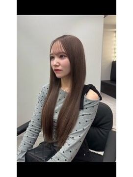 リノ(RLINO) ブリーチなしダブルカラーxブラウンベージュ