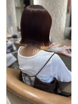 ヘアメイクアモーレ 光の森店(Hair Make Amore) チェリーピンク×美髪再生カラー
