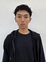 シロ 船橋(白silo)&nbsp;メンズカットパーマルーズショートピンパーマツイストスパイラル
