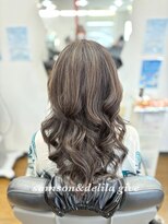 サムソンアンドデリラ ギブ(samson&delila give)&nbsp;レイヤーカット&ハイライトカラー