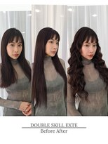 ヘアサロンJ *ダブルスキルエクステBeforeAfter*