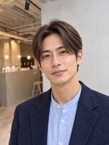 ウト(Uto)&nbsp;センターパート/ニュアンスパーマ/大人男子/京都烏丸四条