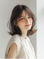 コトン(COTON) ダークパープル/ナチュラルショート/浜町