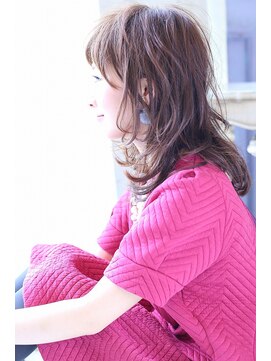 ニスル センター南店(NISURU） 似合わせカット/大人ガーリー/ダークアッシュ/着物/センター南