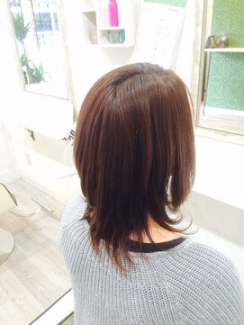 ヘア アート ピエス グラデーション