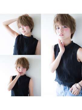 ヘアーアンドスパ アン コントゥール(hair&spa an contour) 下赤塚☆ 大人可愛いフェミニンショート