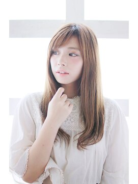 マーブルズ 横浜店(marbles) ロングハイトーンストカール[横浜美容室30代40代50代]