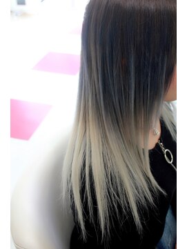 エフエフヘアー(ff hair) back style☆グラデーションカラーvol.47