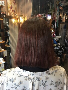 オーバーキャプテンネイキッド(OVER CAPTAIN NAKED) ツヤ髪※ライラックカラー