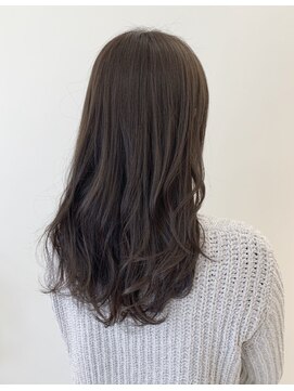 トリート 浦安店(TREAT) ロング×ダークアッシュ_TREAT浦安