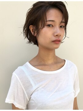 ヌース(NOUS) 【NOUS】寝ぐせのようなラフな雰囲気がいいショートヘア《天神》