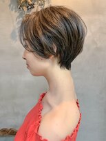 テトヘアー(teto hair) short (大人ショート、ハンサムショート、ダークグレー)