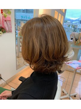 ヘアー&フェイス ヤマ hair&face Yama ミディアムレイヤー