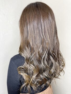 ヘア カンパニー トワ 千葉店(TOWA) マットグレージュ×ケアウェーブ