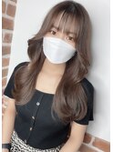 【Any_藤田】小顔に韓国風くびれヘア×シルキーグレージュ