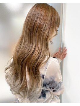 バブ バイネオリーブ(Bab by neolive) ハイトーンハイライト☆透け感ヘア