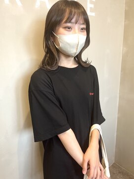 フレーム なんば店(FRAME) ◎柔らかい色味のインナーカラー