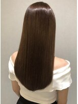 ケアリー 成増(Carelly) 大人かわいい前髪セシルカットココアブラウンフリンジウェーブ