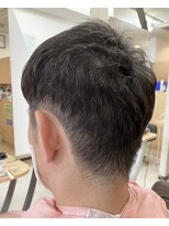 カットハウス はさみの部屋&nbsp;メンズショート/マッシュレイヤー/刈り上げ/前髪あり