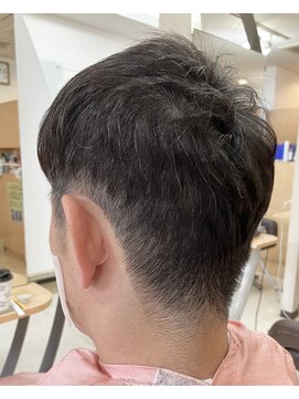 カットハウス はさみの部屋 メンズショート/マッシュレイヤー/刈り上げ/前髪あり
