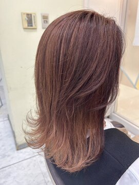 プールドゥマン 屯田(POUR DEMAIN) レイヤーロブ/レイヤー/ハイライトカラー/髪質改善/麻生/屯田