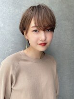 エニ 自由が丘(ENi)&nbsp;黒髪/グレーベージュ/レイヤーロング/前髪パーマ[自由が丘駅]