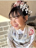 静岡/清水 七五三7歳 ヘアメイク 着付