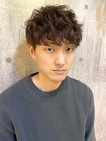 扉(GATE)&nbsp;【深山美春】無造作ナチュラルパーマ×アッシュベージュ