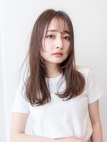 イオ 本厚木(io) 韓国レイヤーハッシュカットシースルーバング似合わせカット小顔