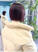 ミニボブ×透明感カラーA-7