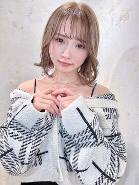 アエレ アヴェダ ゆめが丘ソラトス店(aere AVEDA) ブリーチなしダブルカラー◎髪質改善/顔周りレイヤー[ゆめが丘]