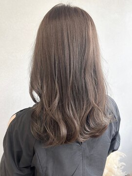 ミュラ(mulah) 透明感カラーアッシュグレージュ＊ブリーチなしシアーカラー