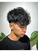 フェードカット/スペインカール/ツイストスパイラルパーマ