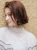 ピークアブー 銀座中央通り(PEEK-A-BOO) リラックス感ある大人ボブ